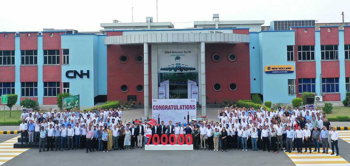 CNH India Marks 7 Lakh Tractors Milestone at Greater Noida Facility